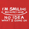 Smiling - Funny Slogan T-Shirt for Women