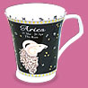 Aries - Zodiac Sun Sign White Ceramic Mug